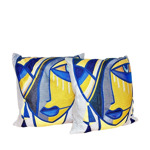 Maya Pillow by Global Views - Set of 2 - Picture 8 of 9